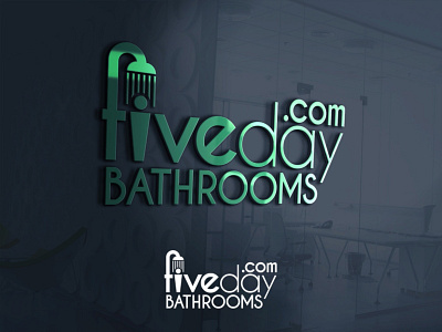 Logo bathrooms branding creative bath logo creative bathroom logo creative logo design graphic design logo logo bathrooms vector