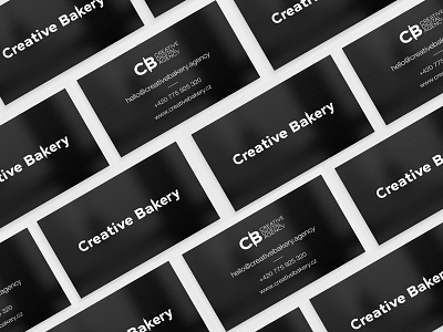 Creative Bakery   Business Cards Concept 