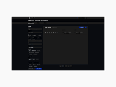 Nurad - User Interface Dark Mode design design system layout ui ux