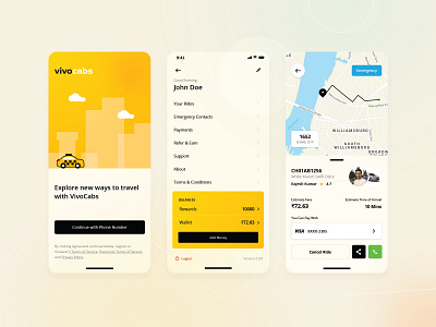 VivoCabs - Riders App (New Design)