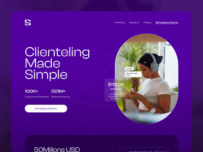 SaaS Product Landing Page Concept - #Exploration