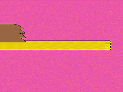 The Simpsons 'Slide' 2d animation cartoon fun funny gif illustration morph slide the simpsons vector