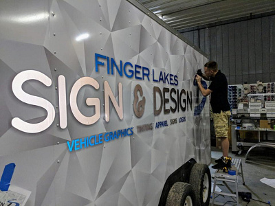 Finger Lakes Sign & Design Trailer Wrap