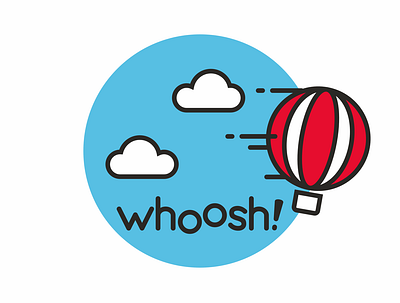 whoosh! dailylogochallenge graphic design logo