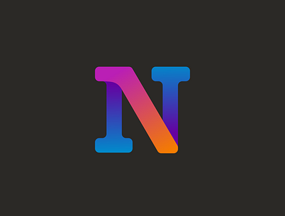 N (Single Letter Logo) dailylogochallenge graphic design logo