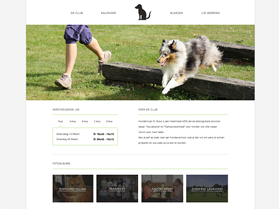 Website dog school clean dog school dogs minimalism muli photo photoalbum slider web website white