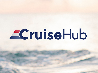 Cruisehub Logo branding cruise cruises design logo logodesign