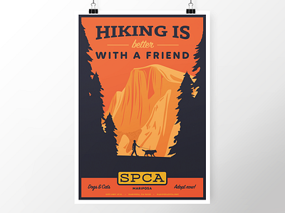 #EpicurrenceDribbbleChallenge cats design sprint dogs dribbble epicurrence mariposa national parks patch logo poster spca wpa yosemite
