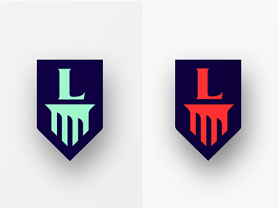 Luduss Logo brand system branding column gladiator logo design pedestal roman shield typography