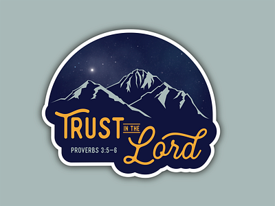 Trust in the Lord Sticker