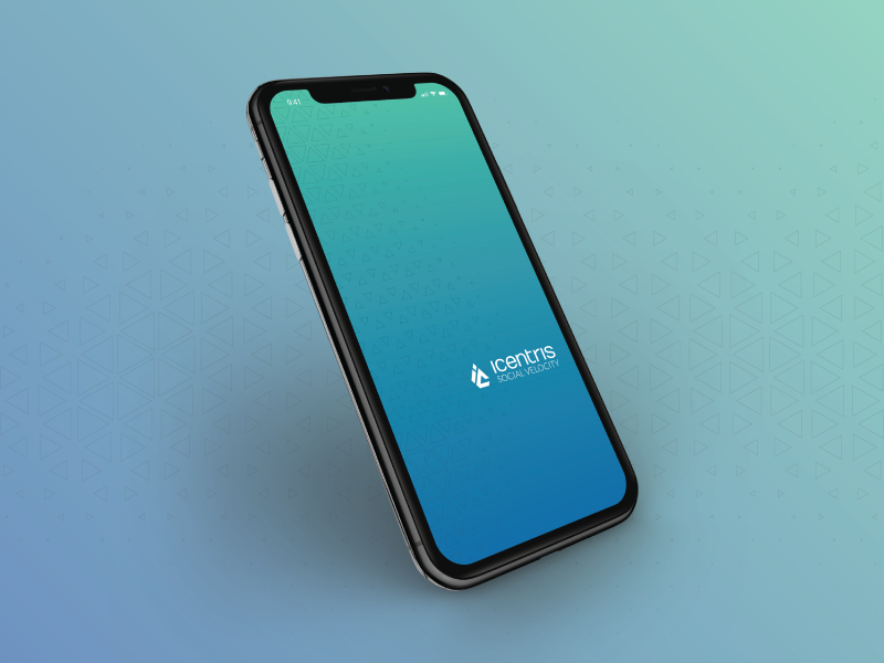 Social Velocity Splash Screen ux design splash screen color clean mobile app mobile ui ux design ui