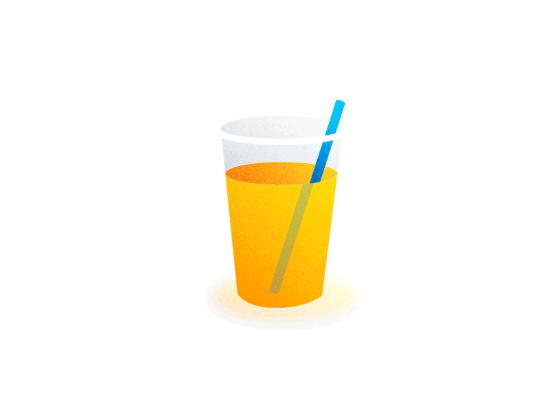 Orange juice 2d animation juice lemon lime loop motion orange