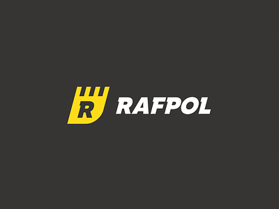 RAFPOL logotype building constructions excavator ground heavy logo