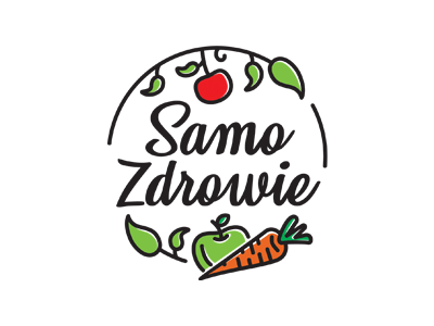 Samo Zdrowie logotype eco food healthy meal