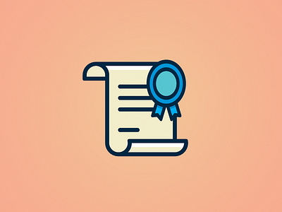 Graphic Designer Certificate Icon