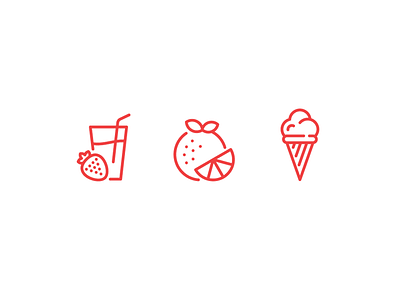 Icons for Cookie Crumbl icons lines minimal