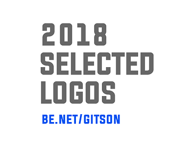 2018 selected logos collection logo logotype set