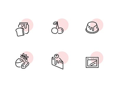 Crumbl cookies icons bakery cookies crumbl food icons inspiration minimal style warm