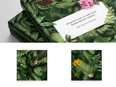 surrealism cover book editorial editorial design flowers green nature surrealism