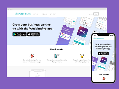 WeddingPro Landing Page