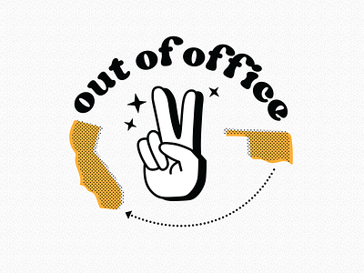 Out of office california oklahoma ooo out of office vacation