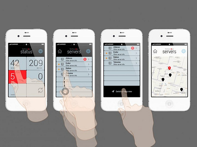 Stethoscope app design mobile