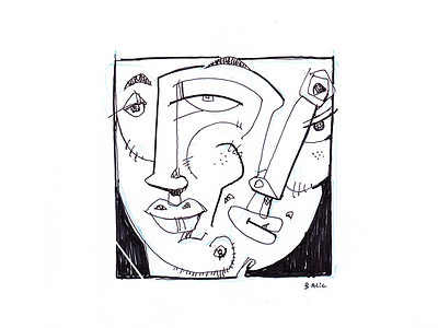 05_08_2016_TheBigRip drawing face ink portrait thebigrip