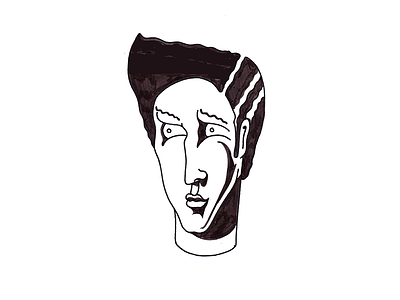 07_08_2016_TheBigRip drawing face ink portrait thebigrip