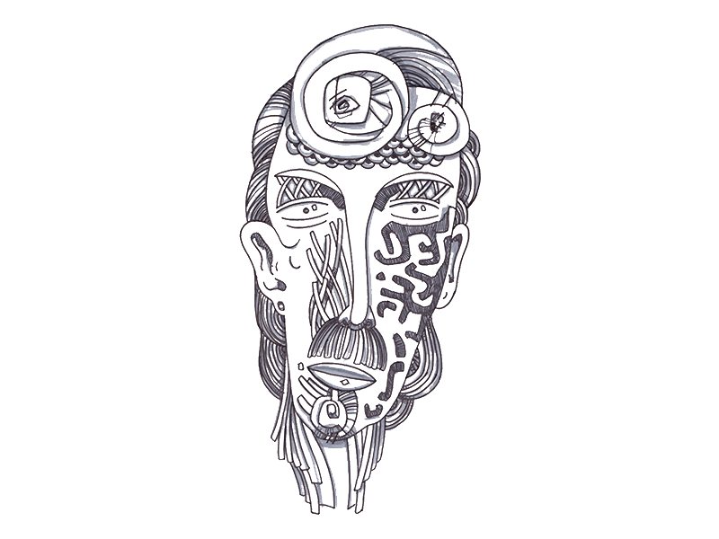 Portrait_Drawing by Mate Balic on Dribbble