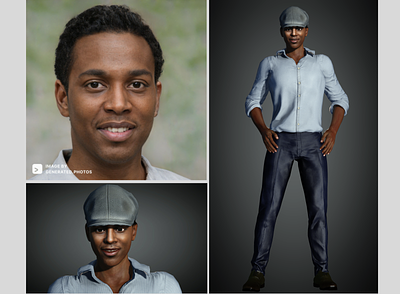 3D Character Creation 3d animation