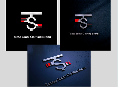 Talzee Santi Clothing Brand branding logo motion graphics