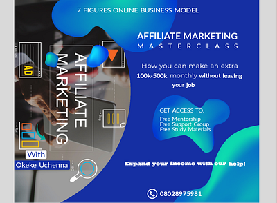 Affiliate Marketing Flier branding graphic design