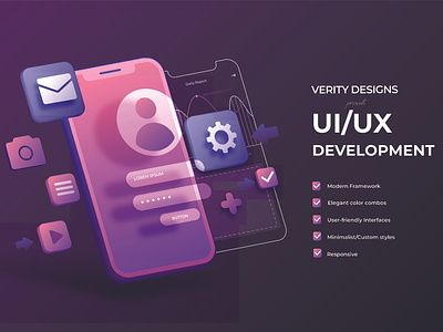 UIUX DEV app ui uiux website