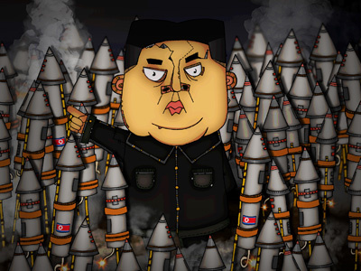 Kim Jong -Un and his arsenal! fireworks kim jong un korea north korea rockets war