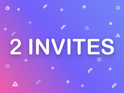 2 Dribbble Invites!!!