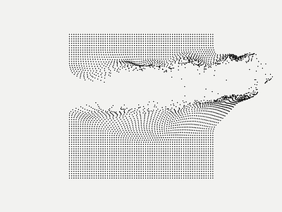 Broken Geometry data visualization graphic design particles wip