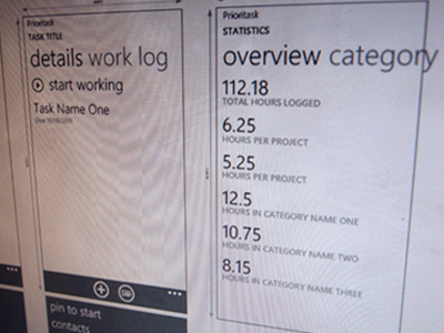 Stats Overview metro phone sketch windows windows phone 7 wireframe wp7