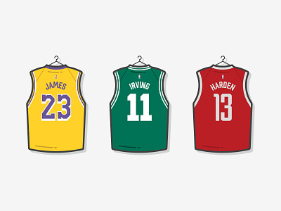 NBA Jersey Icons