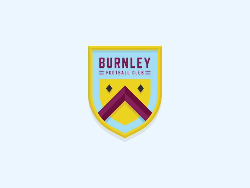 Burnley FC Badge by Tom Dobson on Dribbble