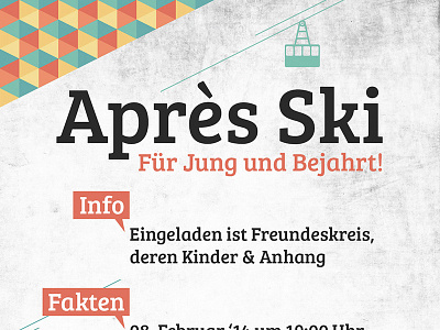 Apres Ski Party flyer