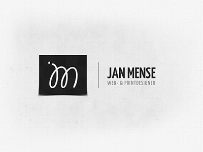 Logo Jan Mense branding