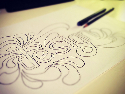 First Sketches sketch typography