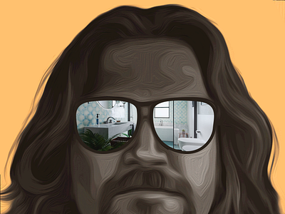 The Big Lebowski Wallpaper Design