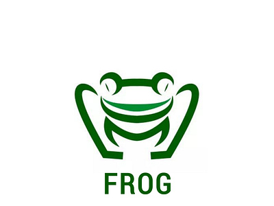 FROG Logo branding design frog graphic design green illustration logo