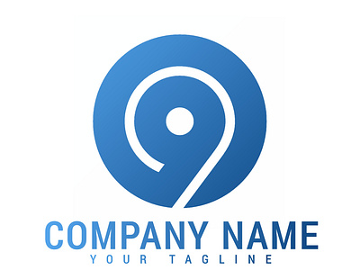 Company Name Logo Concept branding company design graphic design illustration logo name