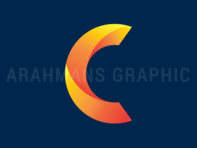 C Logo branding c design graphic design illustration logo name vector