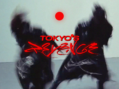 TOKYO'S REVENGE design illustration lettering logo logotype sketch type typedesign typeface typography