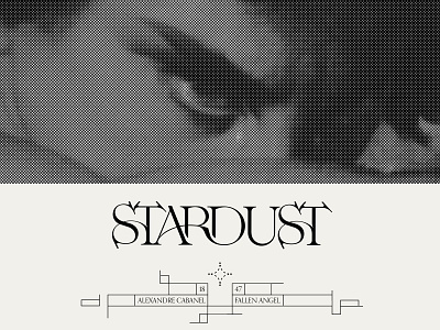 Stardust branding font kennethvanoverbeke logo logodesigner logotype type typeface typography typography art typography logo uwabaki