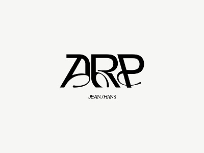 Arp branding font kennethvanoverbeke logo logodesigner logotype type type art type design typedesign typeface typography uwabaki