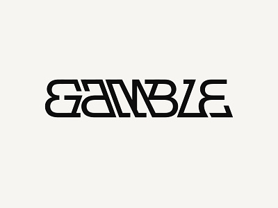 Gamble branding branding and identity font kenneth vanoverbeke kenneth vanoverbeke typography lettering logo logotype type typedesign typeface typography wordmark wordmark logo wordmark logo desing wordmarks